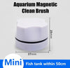 Fish tank aquarium magnetic brush